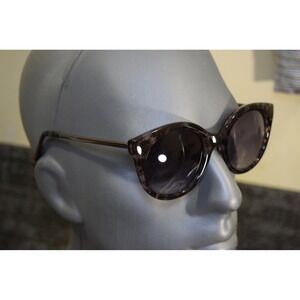 Lucky CAYUCOS Oversized Cateye Sunglasses 53-19-148 Grey Tortoise Gradient Tint